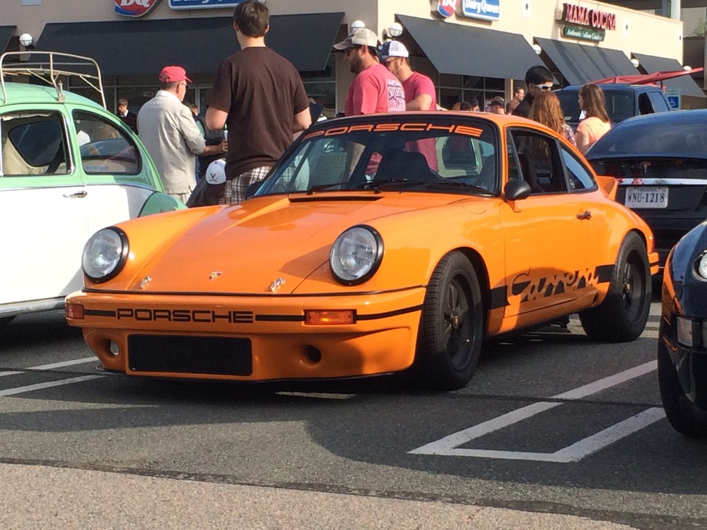 Orange Porsche